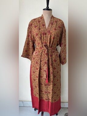 New Upcycled Silk Kimono